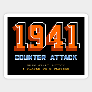 Mod.1 Arcade 1941 Counter Attack Flight Fighter Video Game Magnet